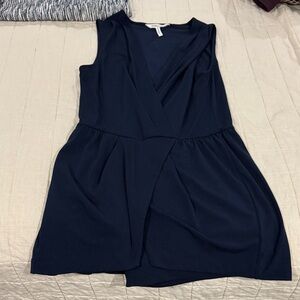 BCBGeneration Deep Blue Sleeveless Mini Dress